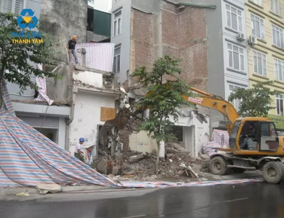 Dịch vụ đập phá nhà phố