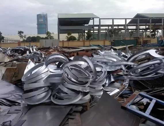 Thu mua nhôm phế liệu công trình