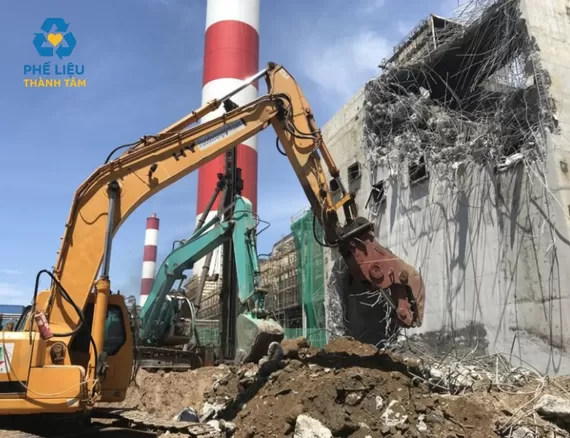 Thu mua phế liệu xác nhà xưởng