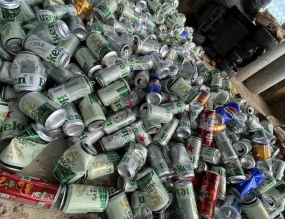 Thu mua vỏ lon quán nhậu