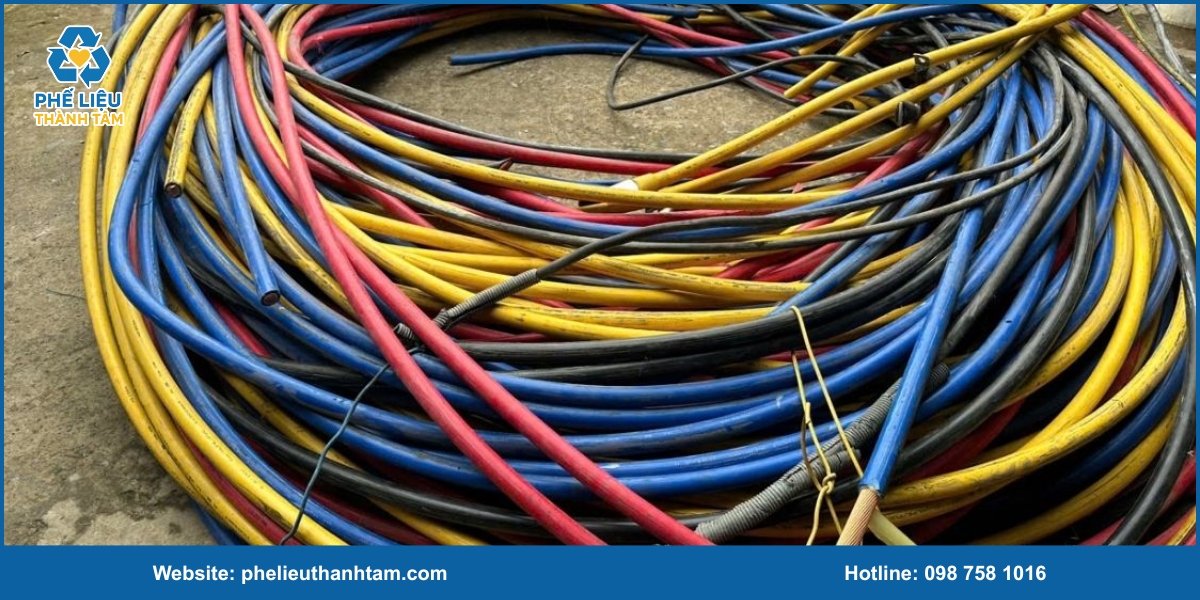 Các loại dây điện đồng phế liệu được thu mua