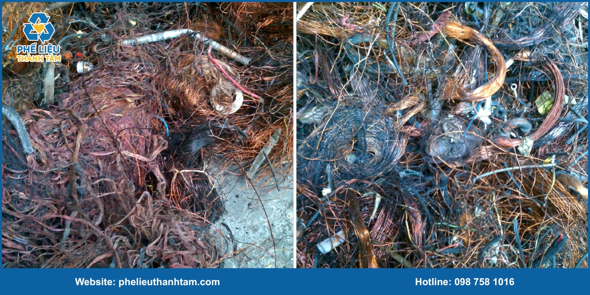 Các loại đồng cháy phế liệu được thu mua