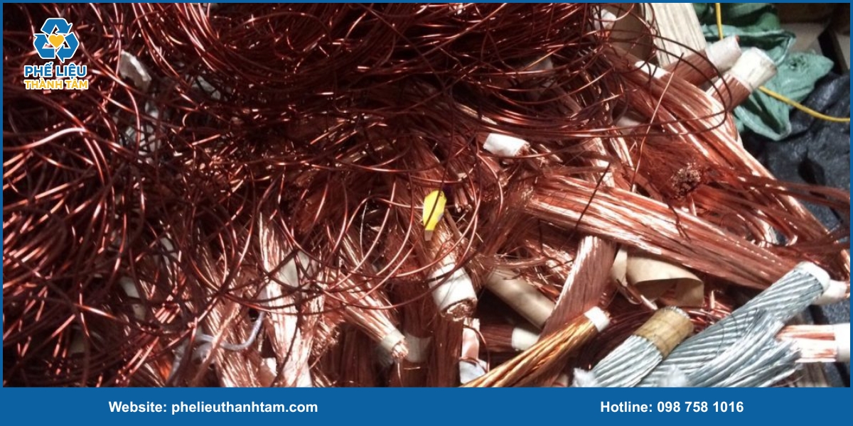 Các loại phế liệu đồng đỏ được thu mua