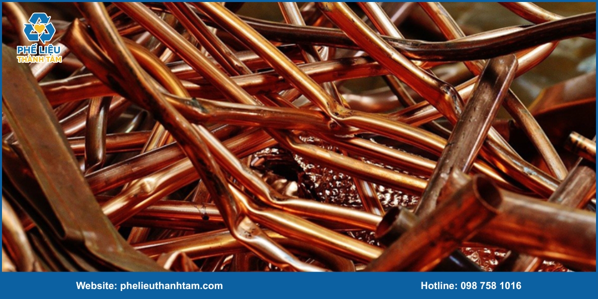 Các loại phế liệu đồng ống được thu mua