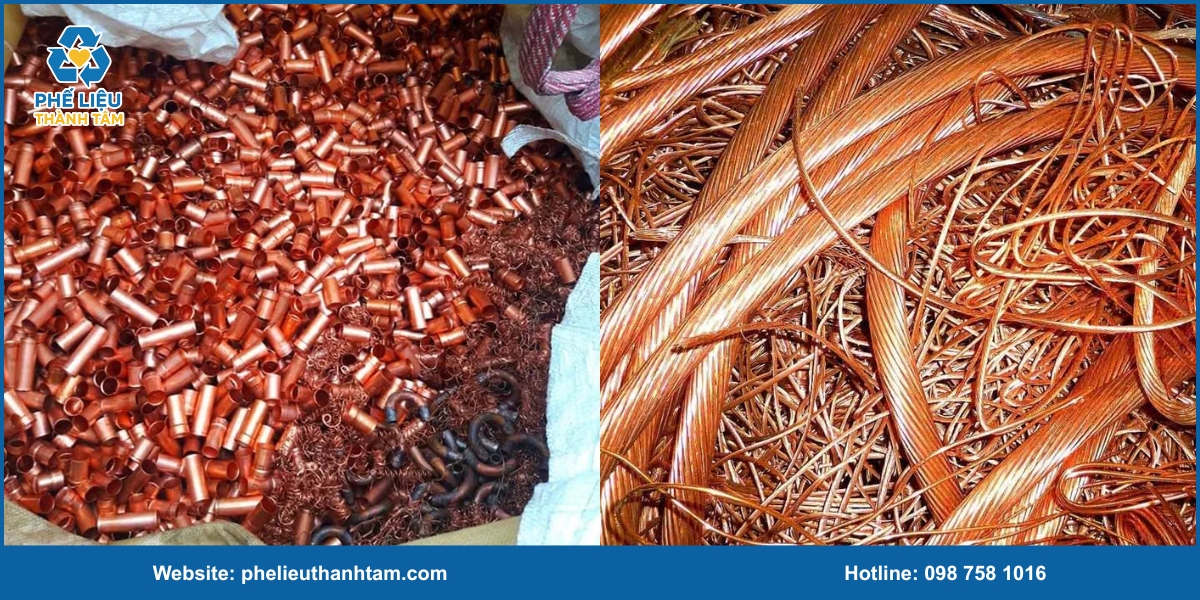Các loại phế liệu đồng TP.HCM phổ biến