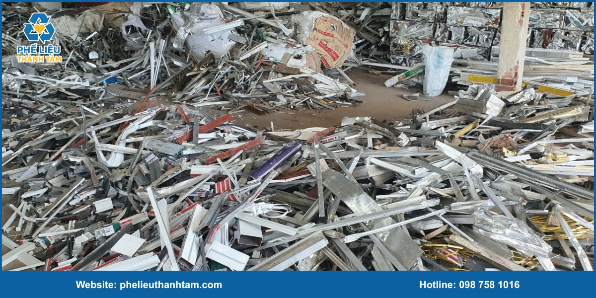 Các loại phế liệu nhôm đà được thu mua