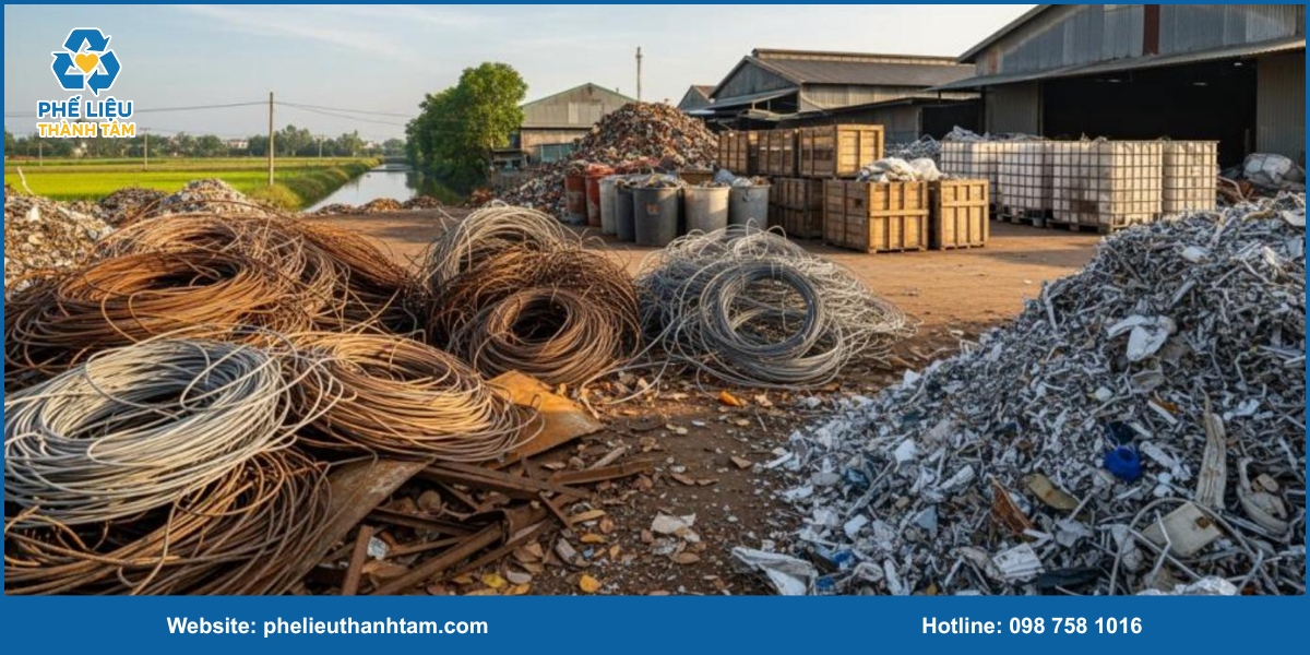 Các loại phế liệu thu mua tại Hải Dương