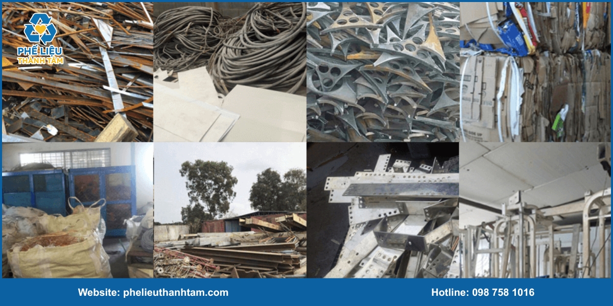 Các loại phế liệu thu mua tại Hậu Giang