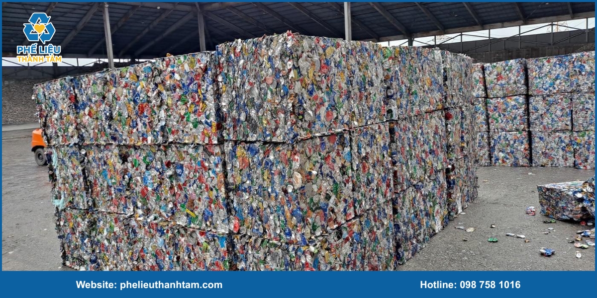 Các loại phế liệu vỏ lon nhà hàng được thu mua