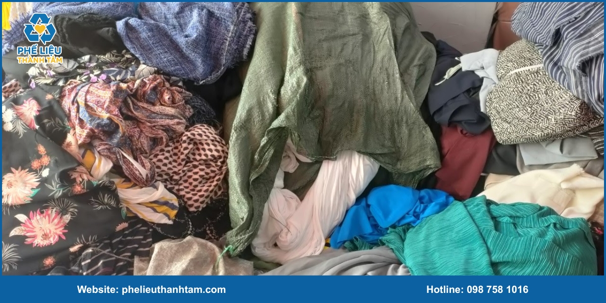 Các lợi ích mang lại của thu mua phế liệu vải