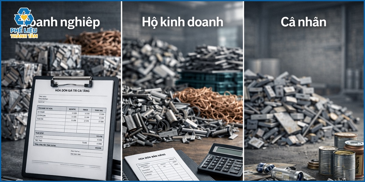 Các trường hợp bán phế liệu phổ biến