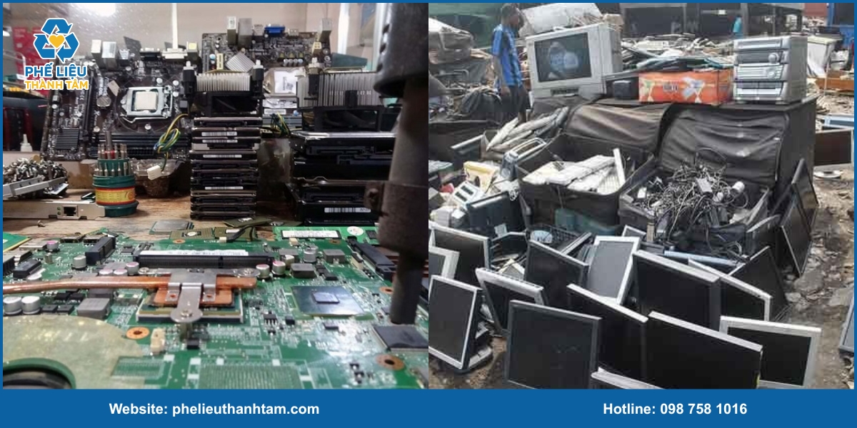 Dịch vụ thu mua phế liệu điện tử - Thành Tâm