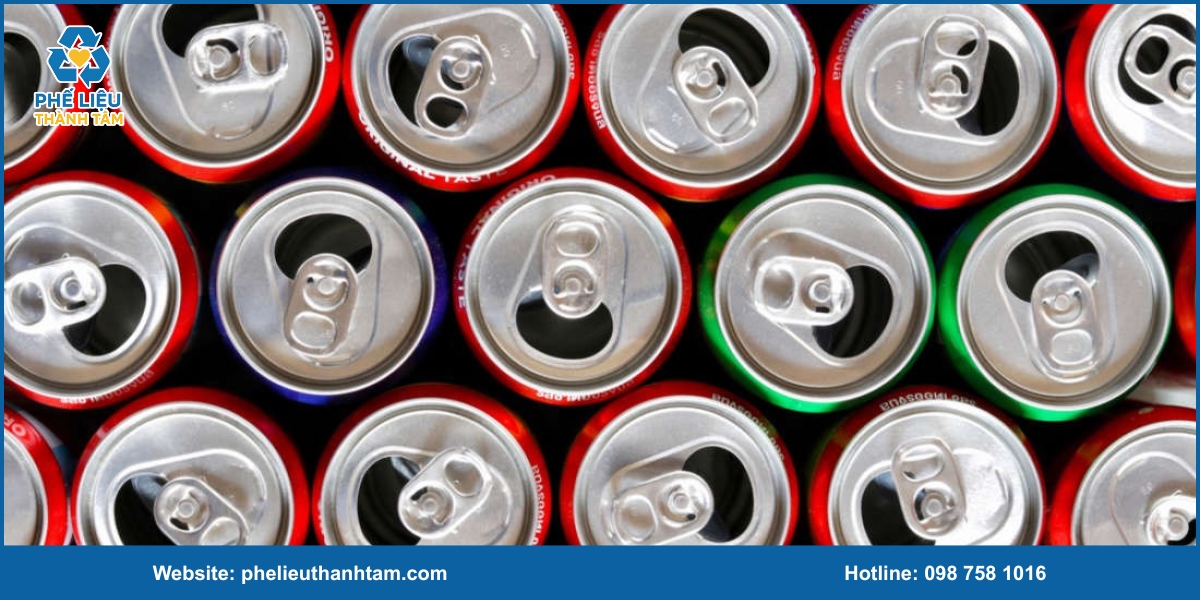 Dịch vụ thu mua vỏ lon nước ngọt giá cao tại Phế Liệu Thành Tâm