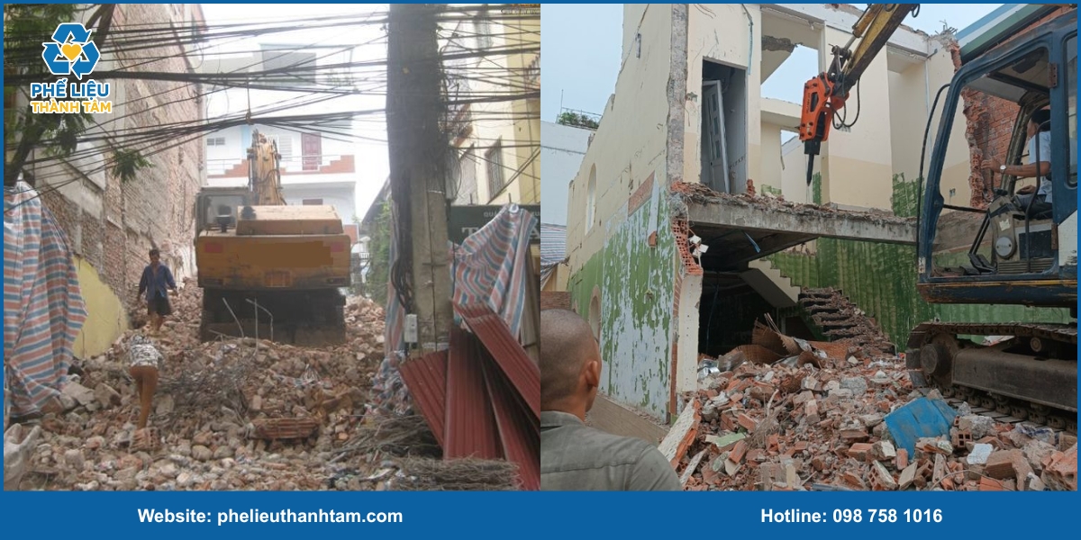 Lợi ích dịch vụ đập phá nhà phố