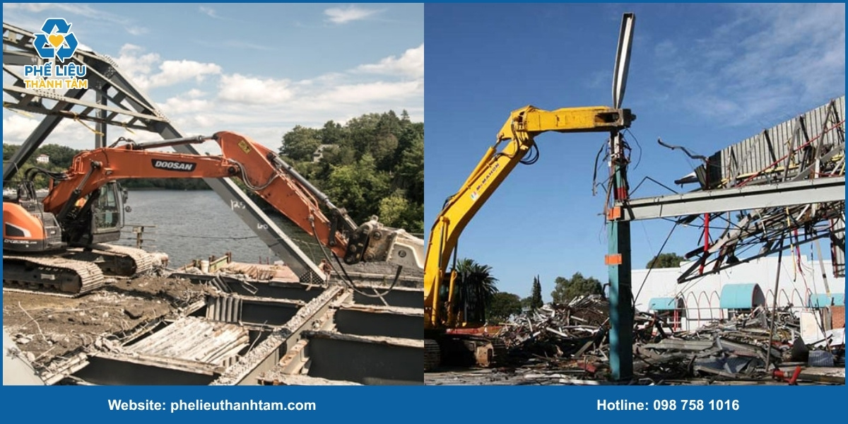 Lợi ích dịch vụ đập phá nhà xưởng