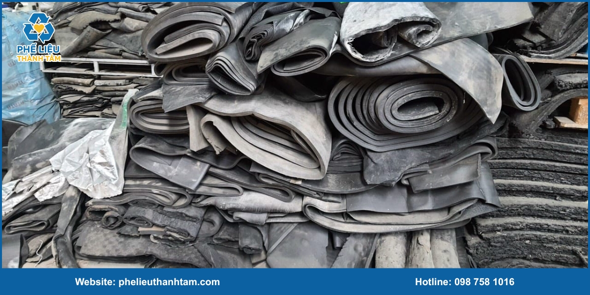 Lợi ích mang lại của thu mua phế liệu cao su
