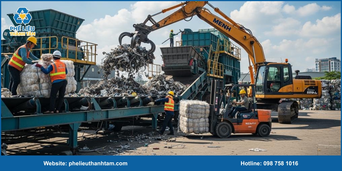 Lợi ích mang lại của thu mua phế liệu miền Nam