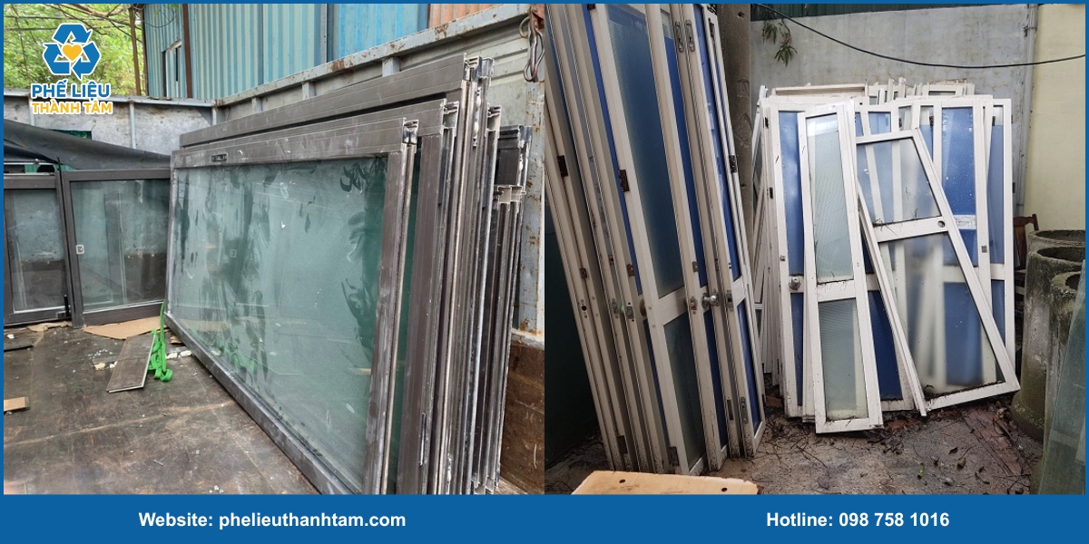Lợi ích mang lại của việc thu mua phế liệu cửa nhôm