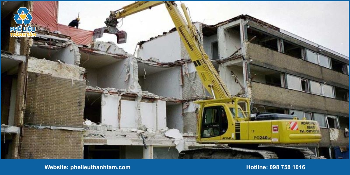 Lý do chọn Thành Tâm là đối tác thu mua phế liệu xác nhà xưởng