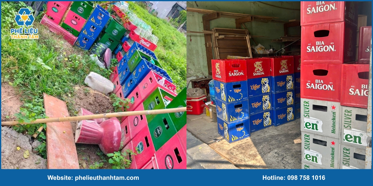 Lý do nên chọn Phế Liệu Thành Tâm để bán vỏ két bia