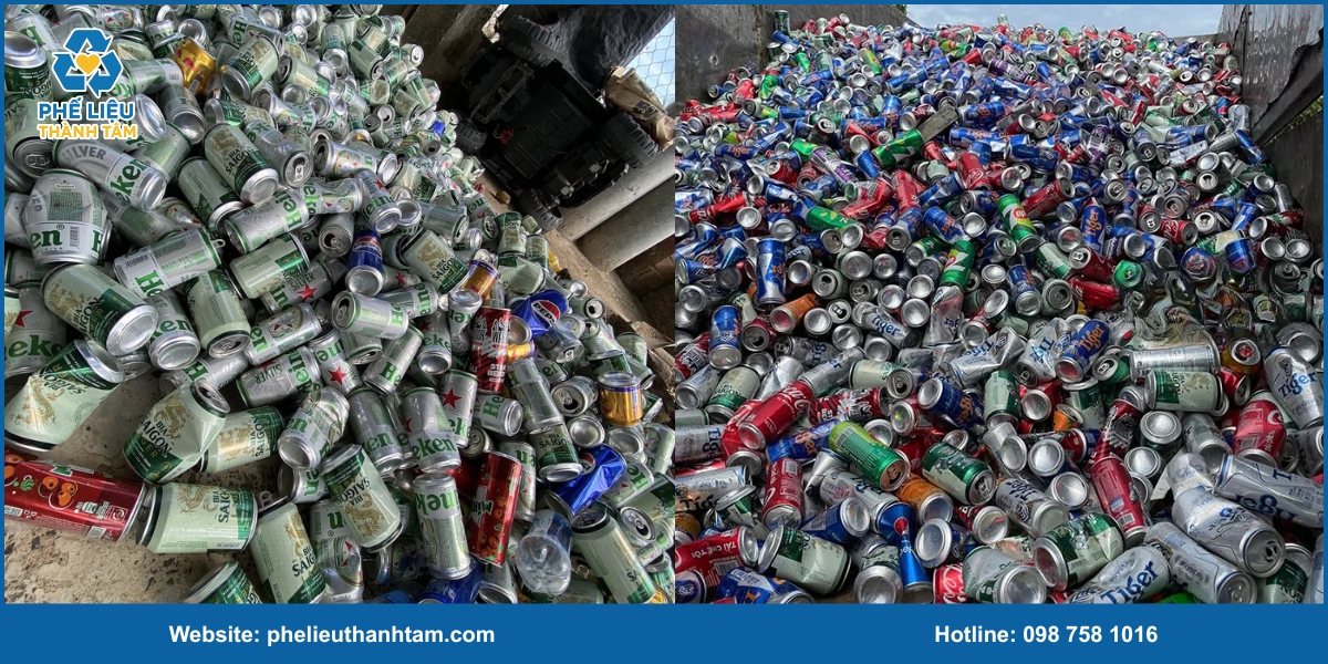 Lý do nên chọn Phế Liệu Thành Tâm để bán vỏ lon bia