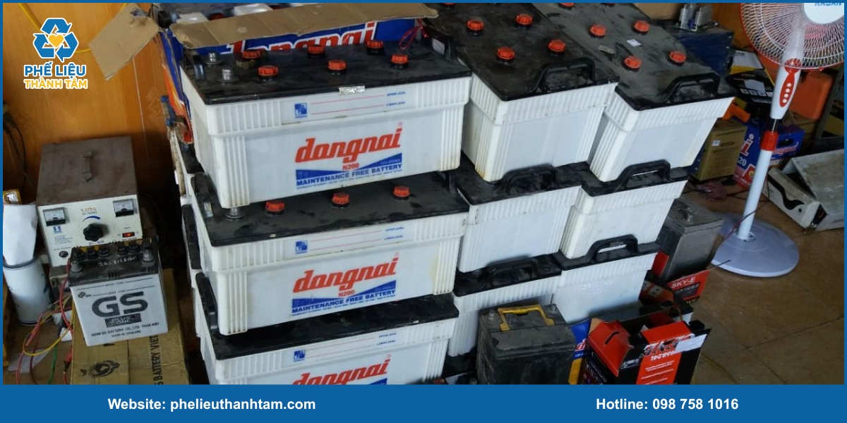 Những lợi ích mang lại của thu mua phế liệu ắc quy