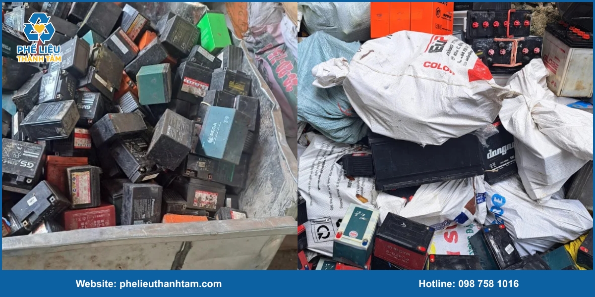 Phân loại phế liệu ắc quy thu mua