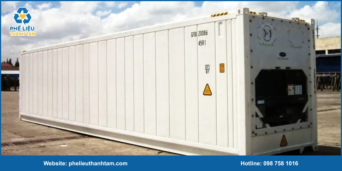 Phân loại phế liệu container thu mua
