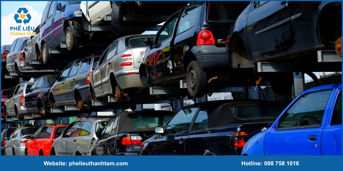 Phân loại phế liệu ô tô thu mua