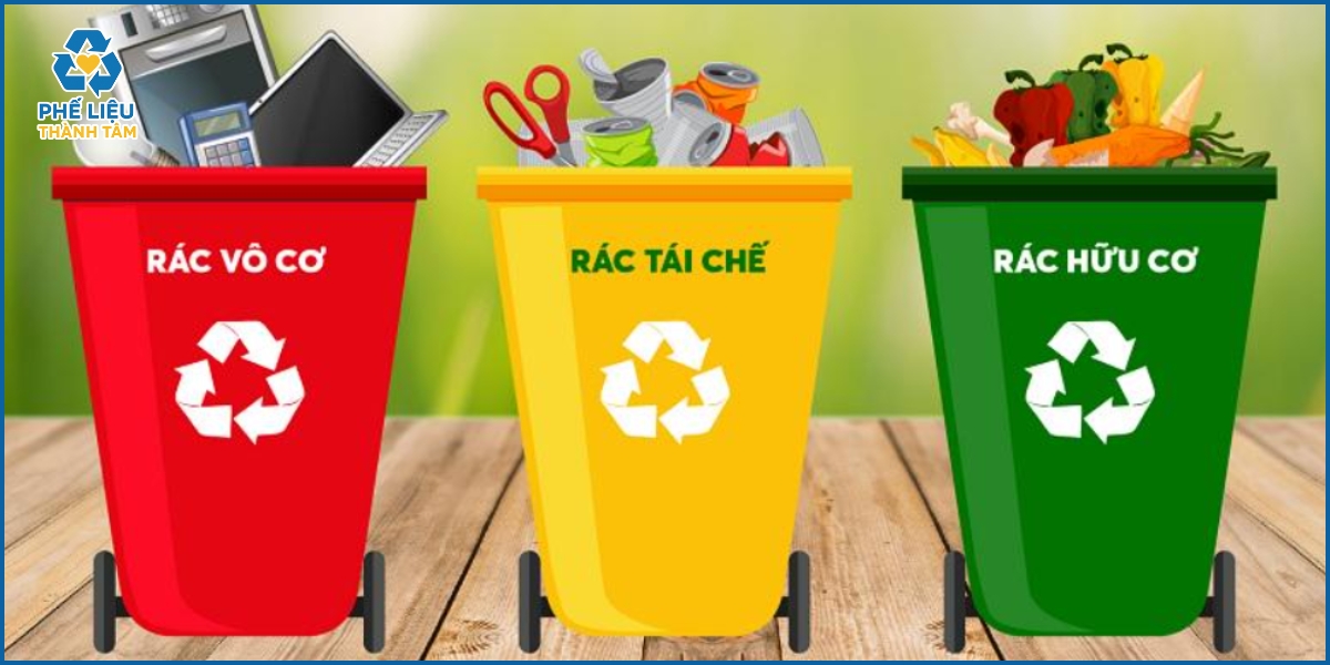 Quy trình 5 bước phân loại rác dễ áp dụng