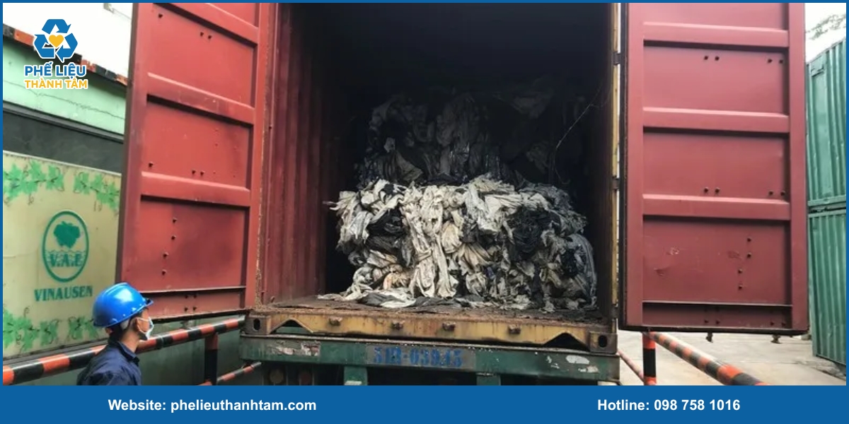 Quy trình thu mua phế liệu container