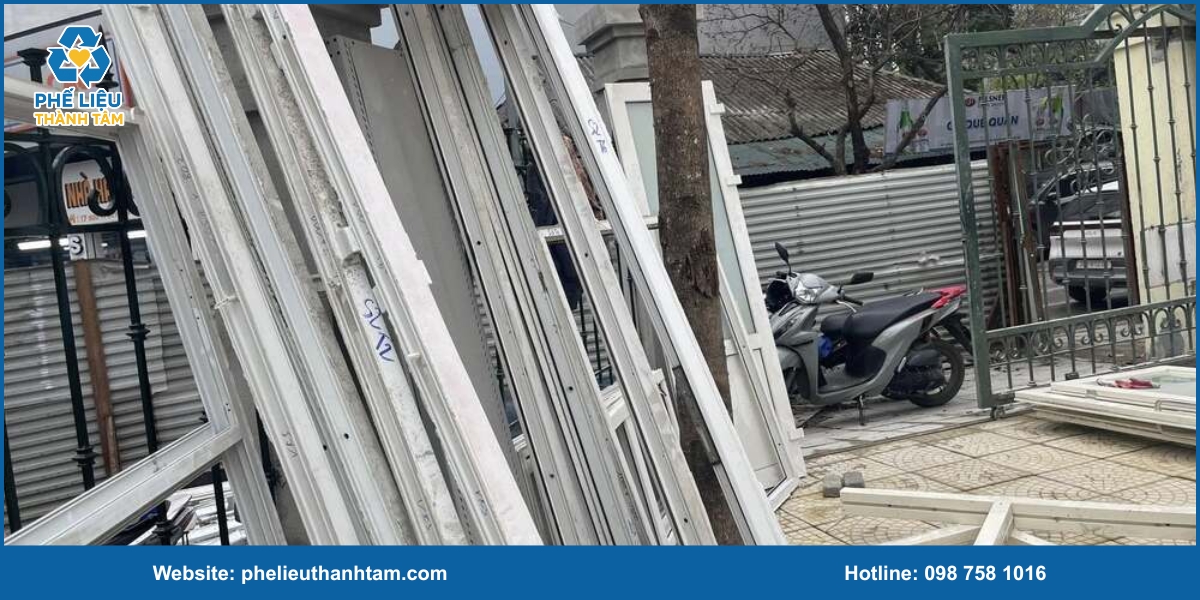 Quy trình thu mua phế liệu cửa nhôm