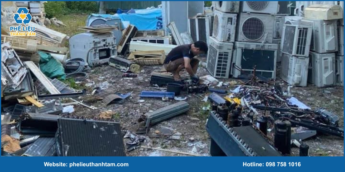 Quy trình thu mua phế liệu đồng vụn