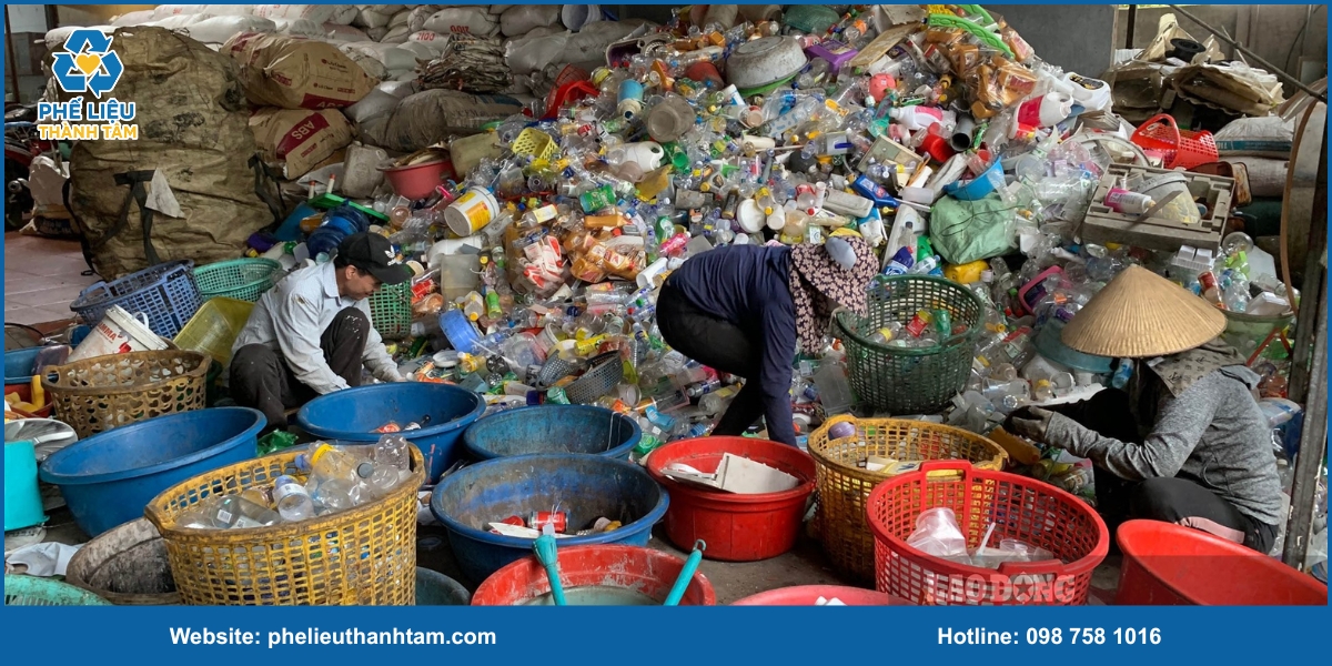 Quy trình thu mua phế liệu Lào Cai tại Thành Tâm