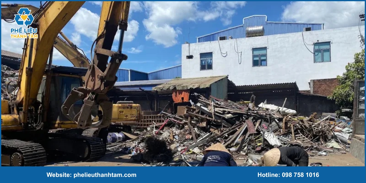 Quy trình thu mua phế liệu miền Bắc