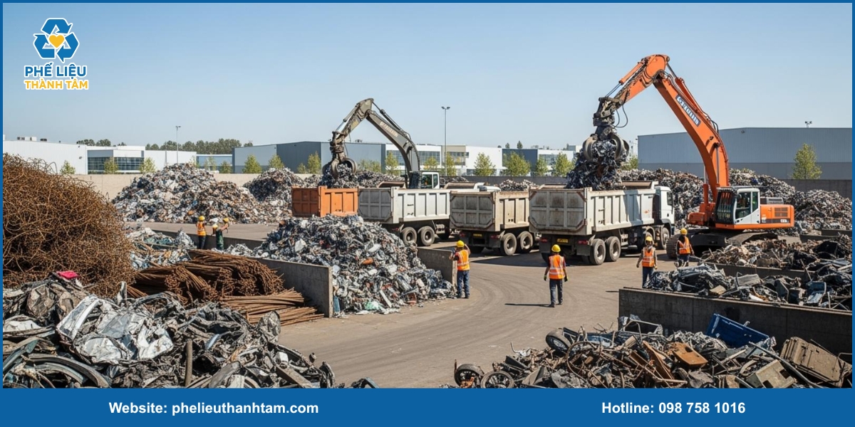 Quy trình thu mua phế liệu miền Nam