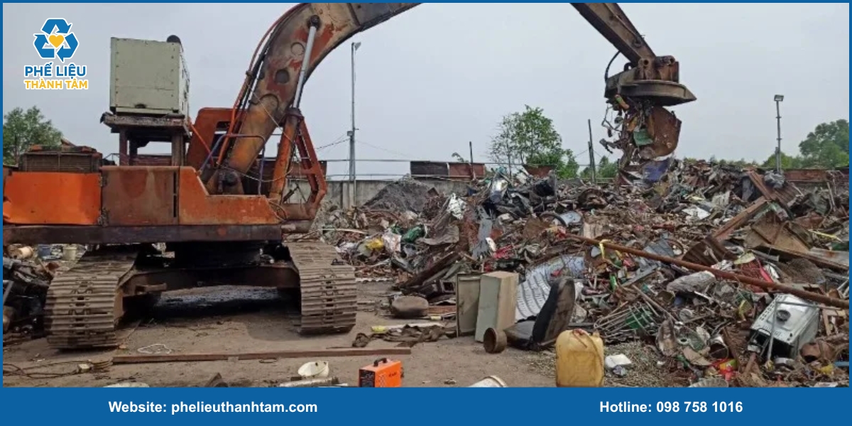 Quy trình thu mua phế liệu miền Trung