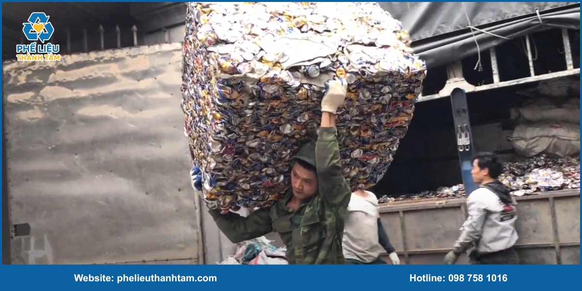 Quy trình thu mua phế liệu nhôm lon TP.HCM