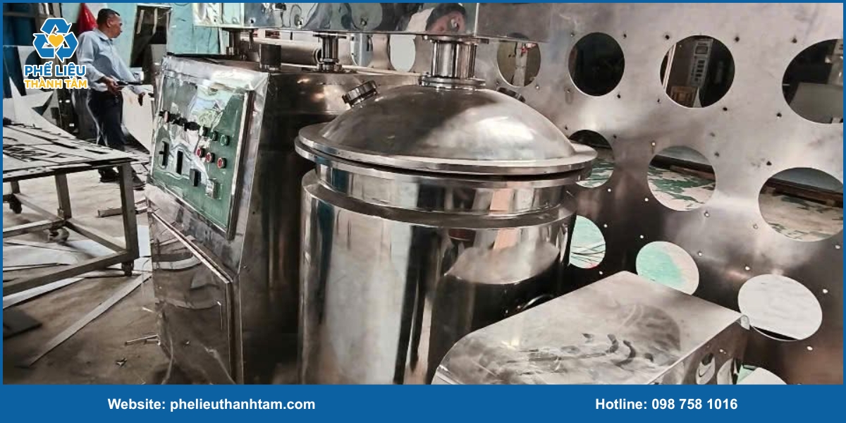 Quy trình thu mua phế liệu nhôm máy