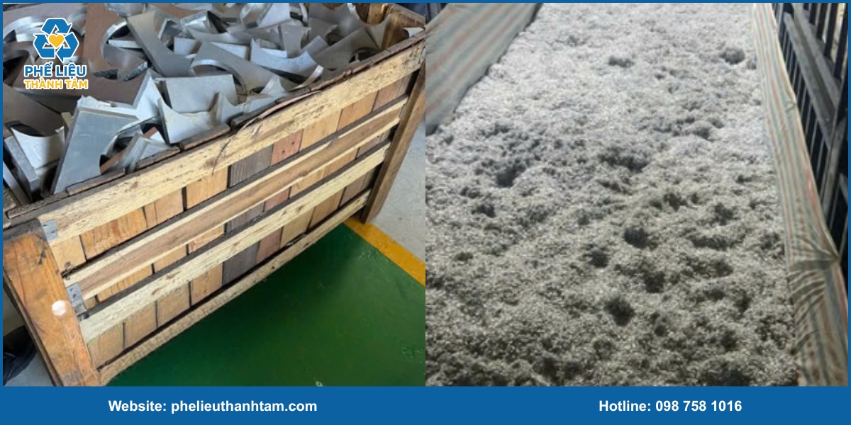 Quy trình thu mua phế liệu nhôm tiện, nhôm bào, mạt nhôm