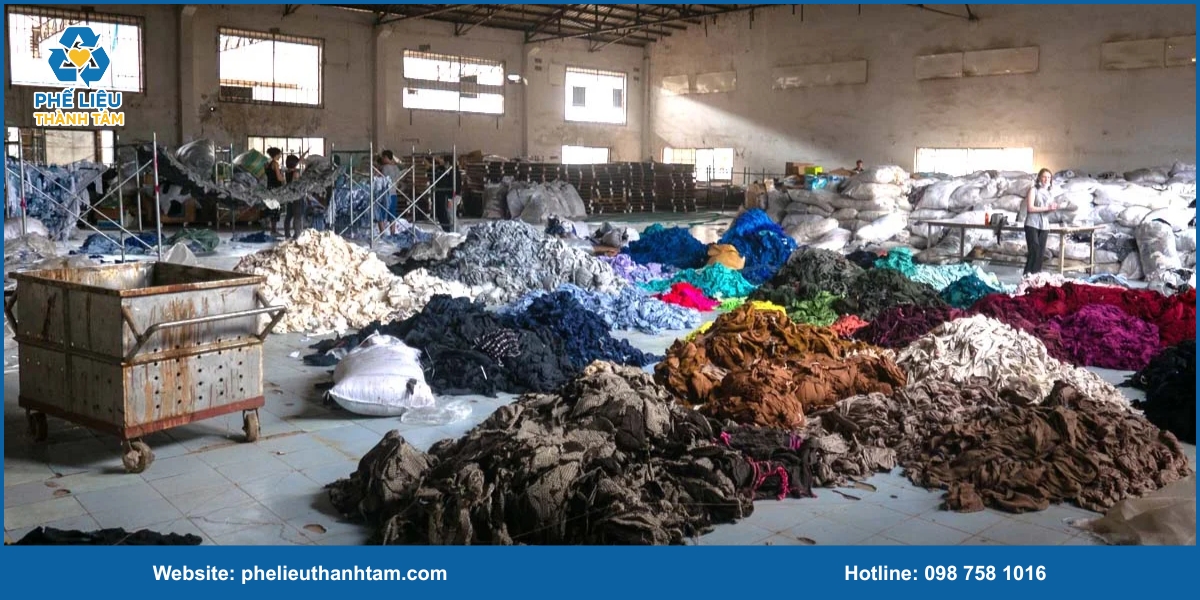Quy trình thu mua phế liệu vải