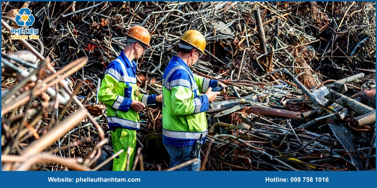 Quy trình thu mua phế liệu Vĩnh Long
