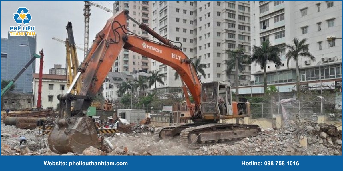 Quy trình thu mua phế liệu xác nhà xưởng