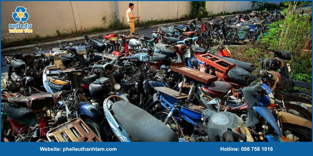 Quy trình thu mua phế liệu xe máy