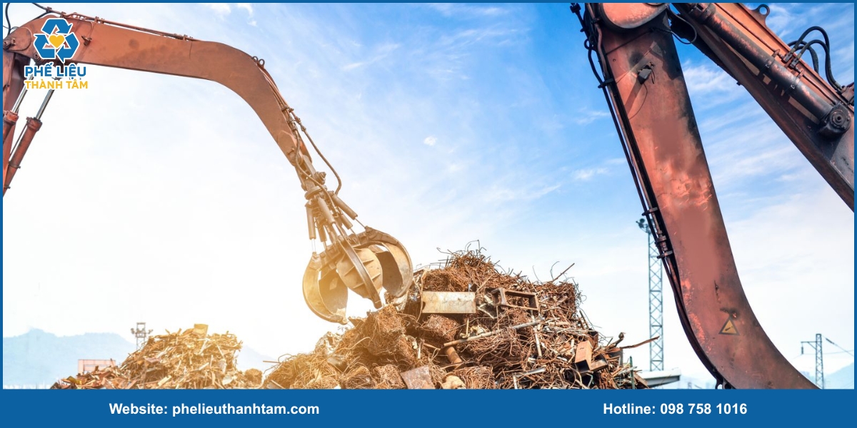 Thành Tâm - Đơn vị thu mua phế liệu Đồng Nai uy tín