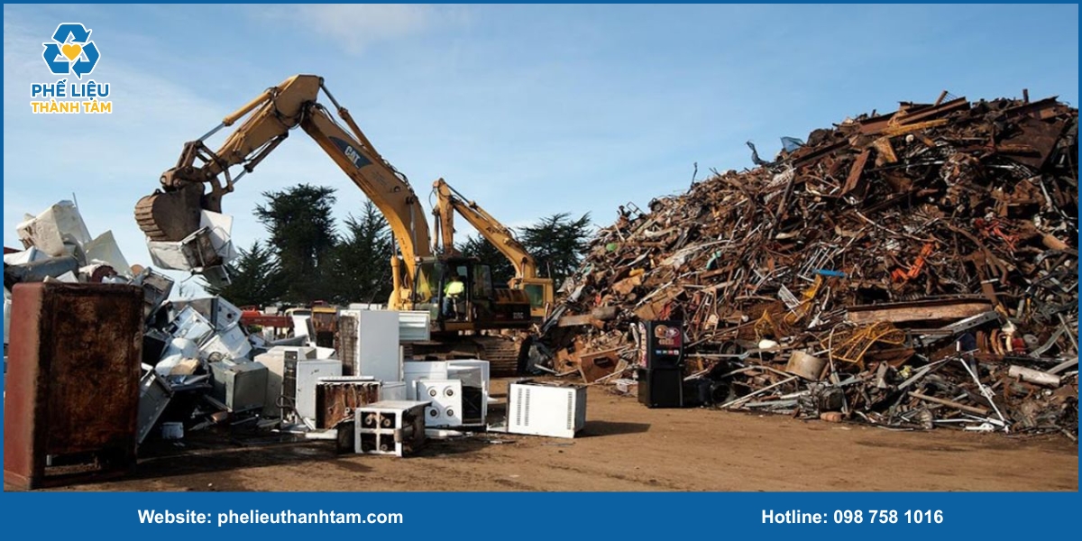 Thành Tâm - Đơn vị thu mua phế liệu miền Nam giá tốt