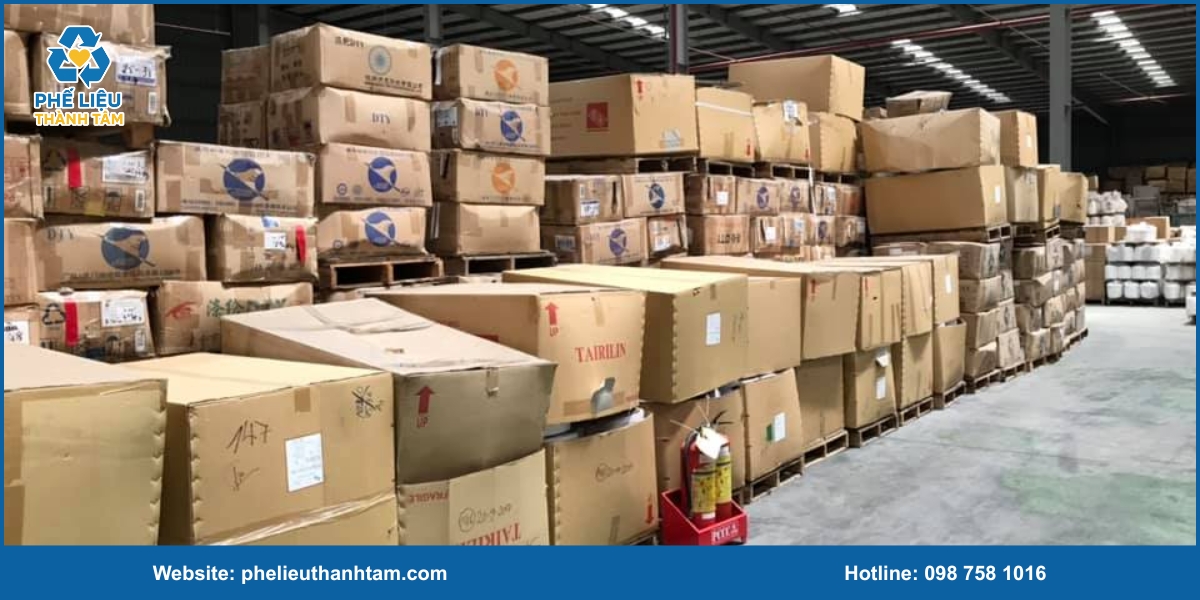 Ưu điểm của Thành Tâm về dịch vụ thu mua phế liệu giấy