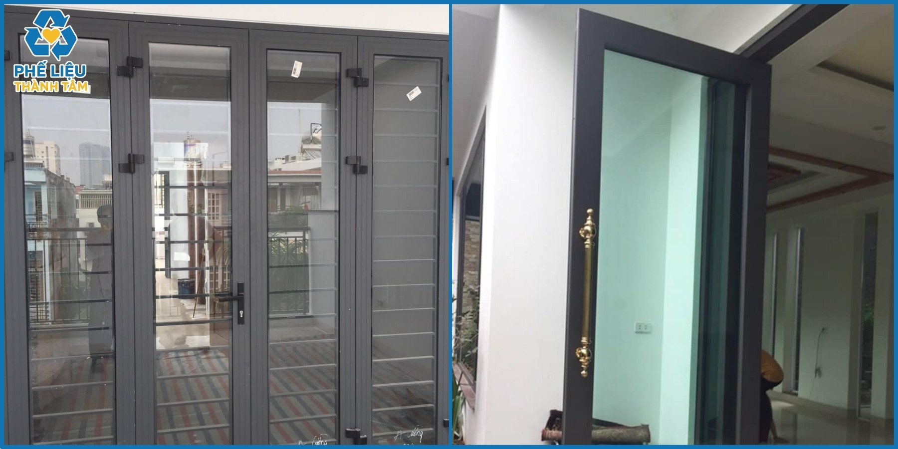 Vì sao cần phân loại cửa nhôm trước khi đưa đi xử lý?