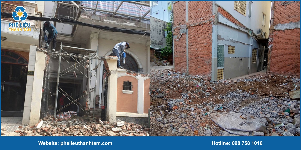 Vì sao chọn Thành Tâm là đối tác đập phá nhà phố