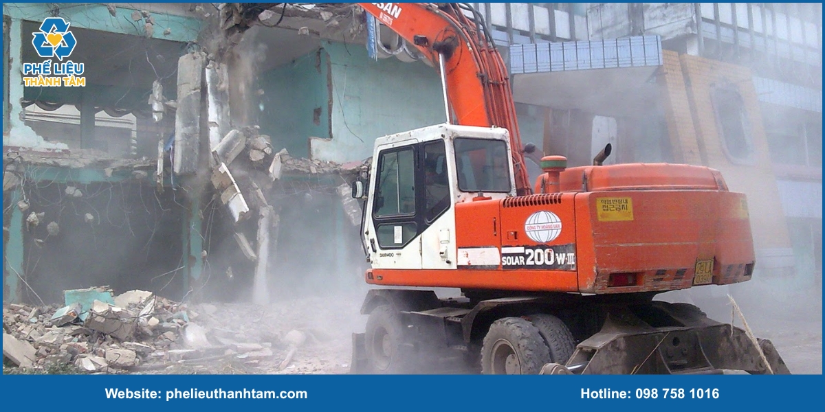 Vì sao chọn Thành Tâm là đối tác đập phá nhà xưởng